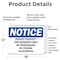 Signmission Private Property For Residents Only No Trespassing OSHA Notice Sign, Vinyl Decal, 18in x 12in, 2PK OS-2PACK-NS-D-1218-L-17832 - alternate 6